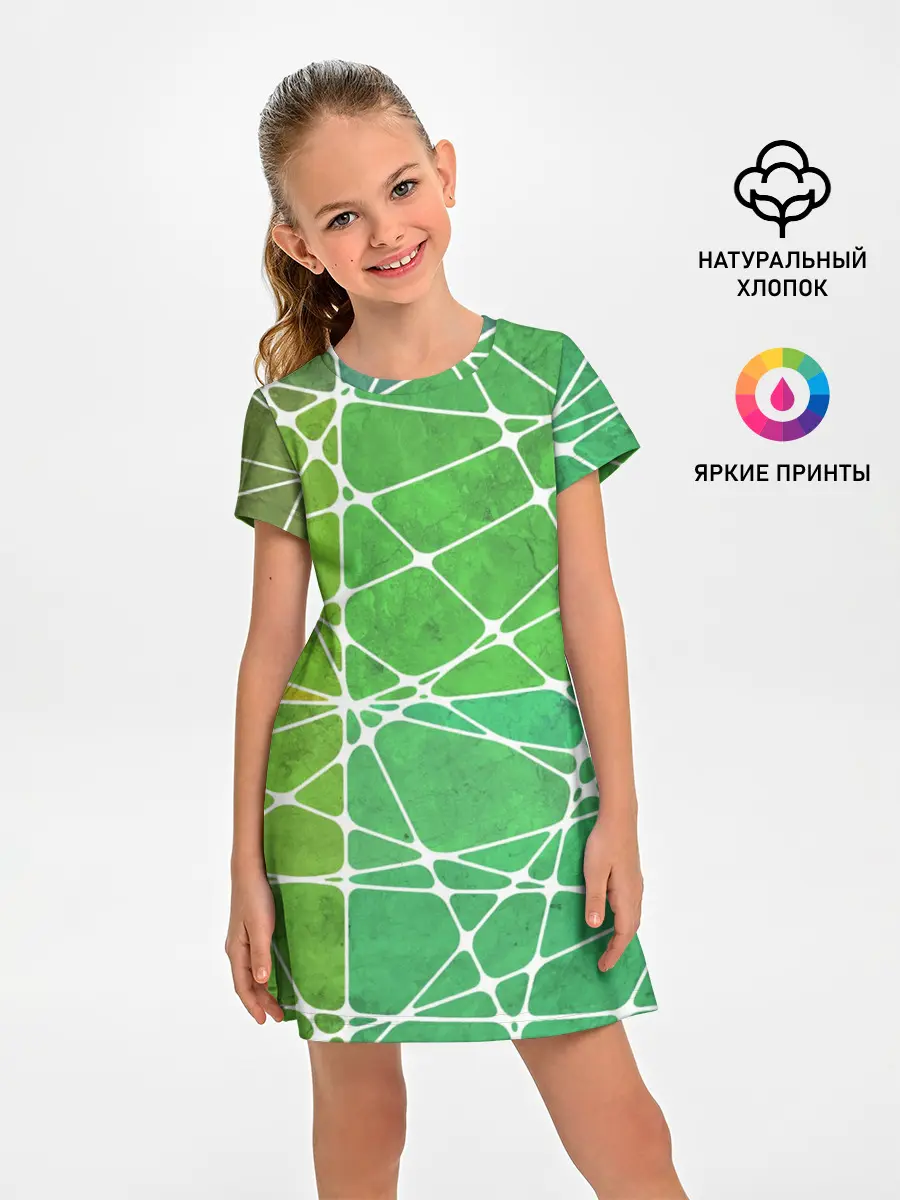 Детское платье / Абстракция камень