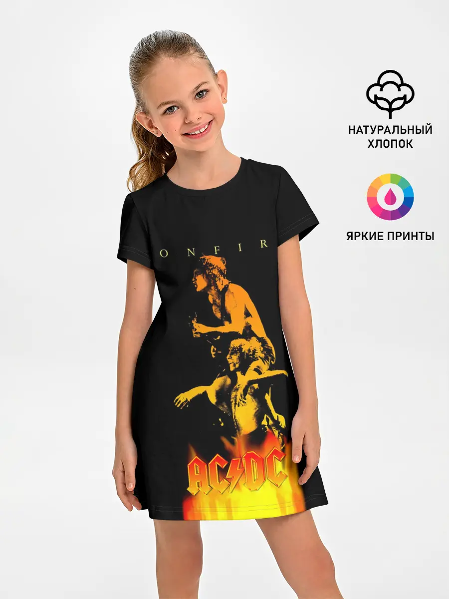 Детское платье / Bonfire AC/DC