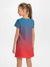 Детское платье / Градиентовая