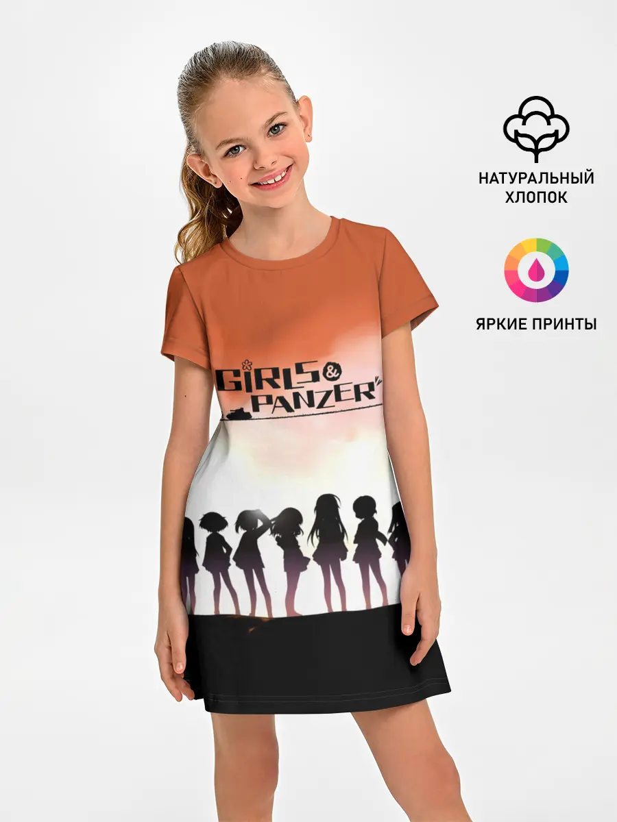 Детское платье / Girls und Panzer | Poster