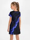 Детское платье / THE WITCHER МОЛНИЯ BLUE