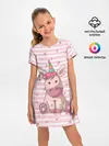 Детское платье / Единорожек