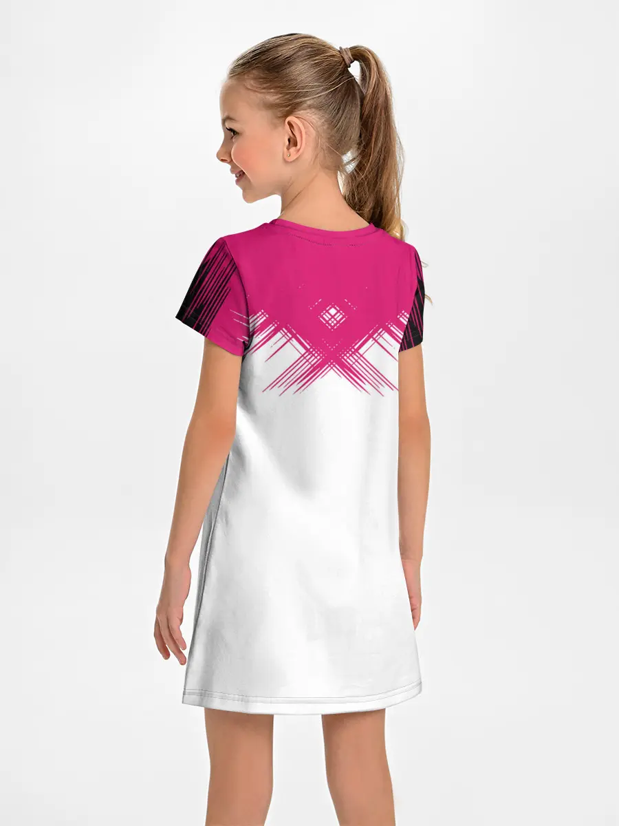 Детское платье / Игра в кальмара | геометрические фигуры,