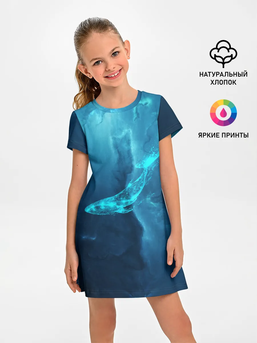 Детское платье / ЗВЕЗДНЫЙ КИТ | STAR WHALE