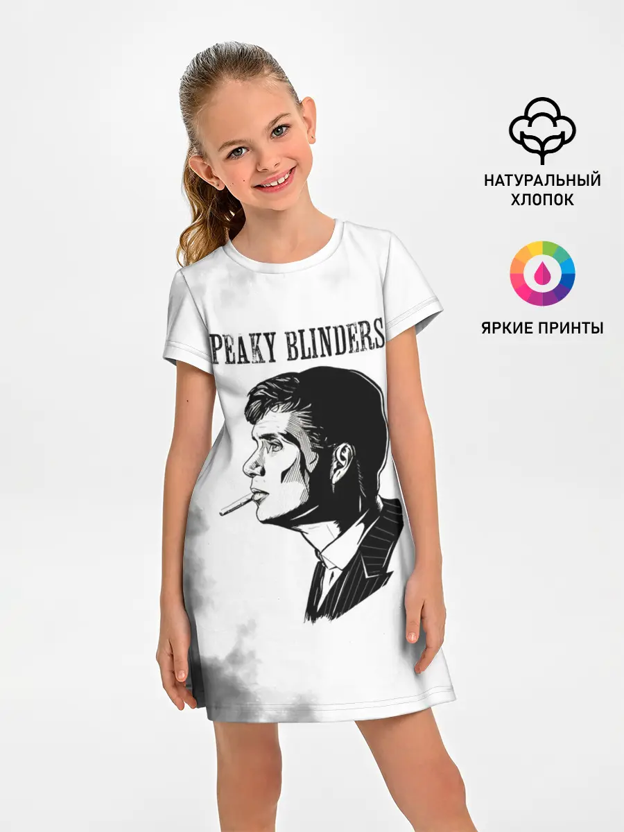 Детское платье / Острые козырьки