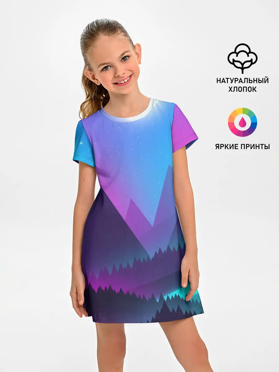 Детское платье / NEON FOREST