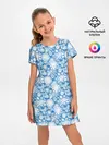 Детское платье / Узоры Снежных Хлопьев
