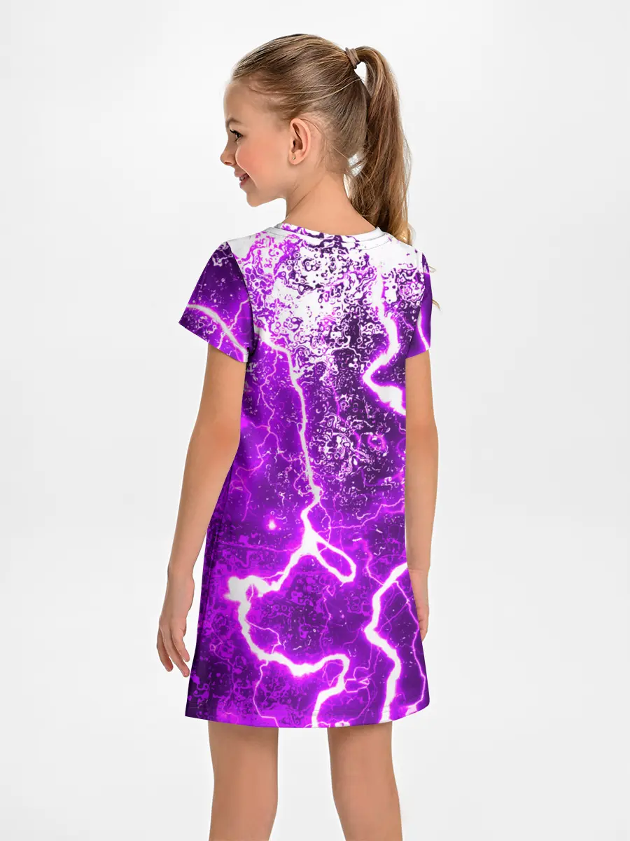 Детское платье / НЕОНОВЫЙ STORM
