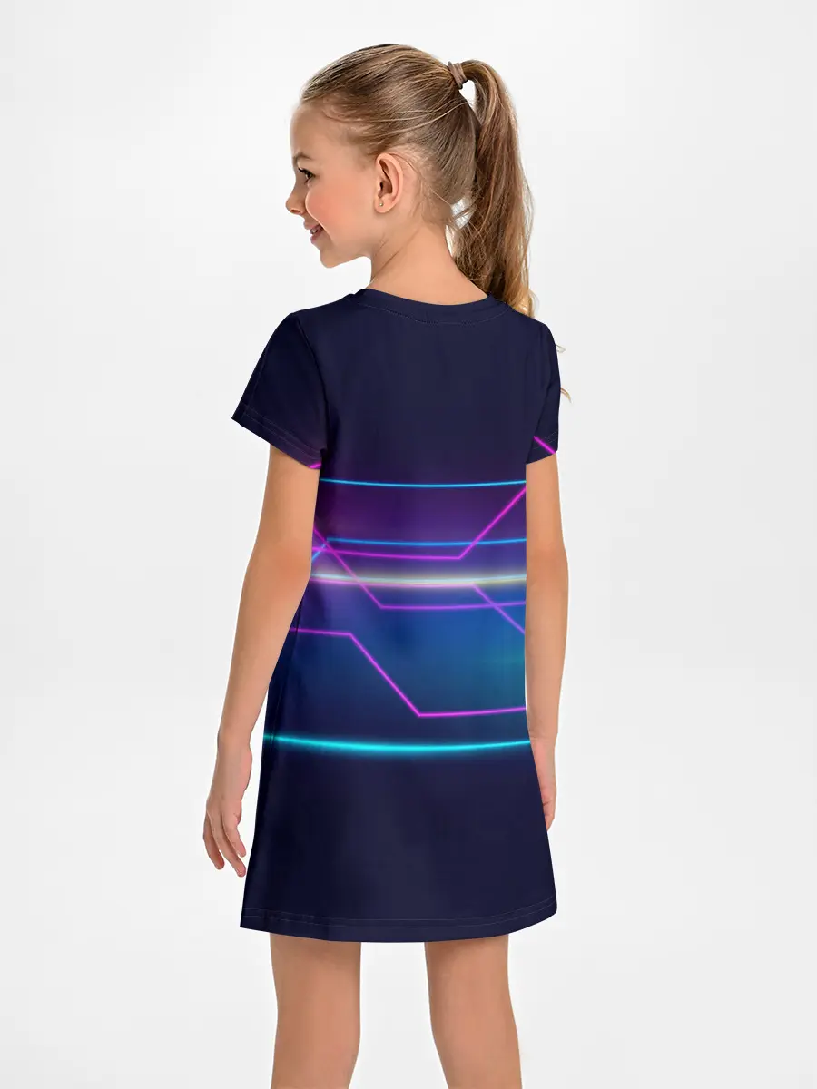 Детское платье / Лазерные лучи