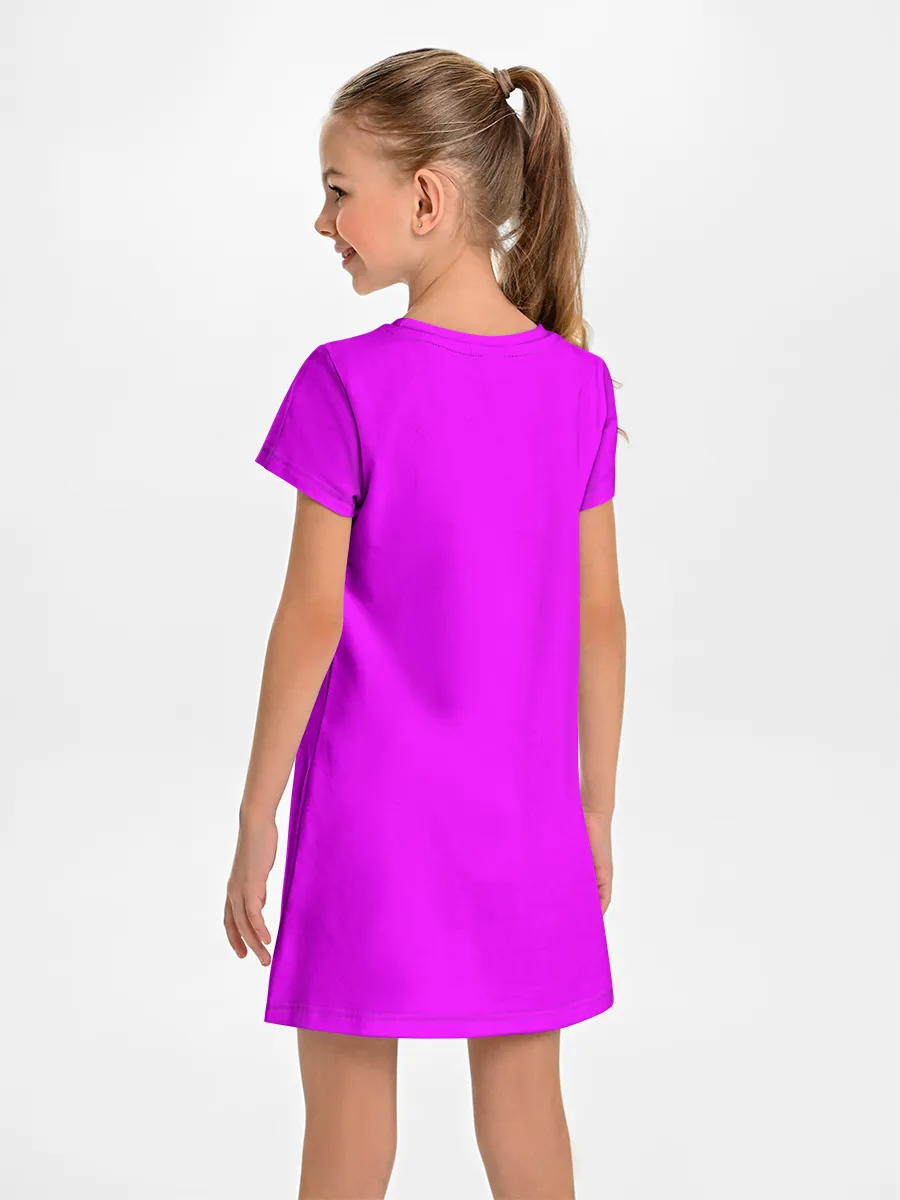 Детское платье / Маджента