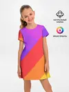 Детское платье / РАДУЖНАЯ ГЕОМЕТРИЯ / RAINBOW GEOMETRY