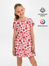 Детское платье / Сердечки паттерн