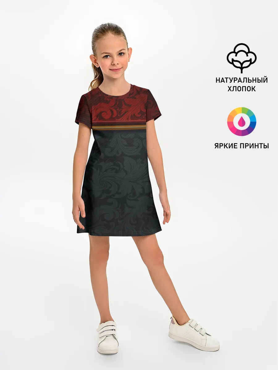 Детское платье / Кружева на карбоне | Lace Carbone