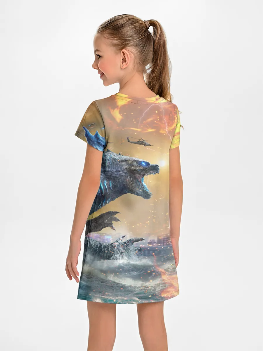 Детское платье / ГОДЗИЛЛА АТАКУЕТ!