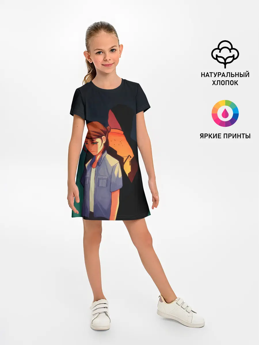 Детское платье / Анимационные Элли и Джоел