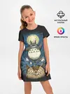 Детское платье / My Neighbor Totoro кот и заяц
