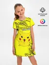 Детское платье / Pikachu Pika Pika