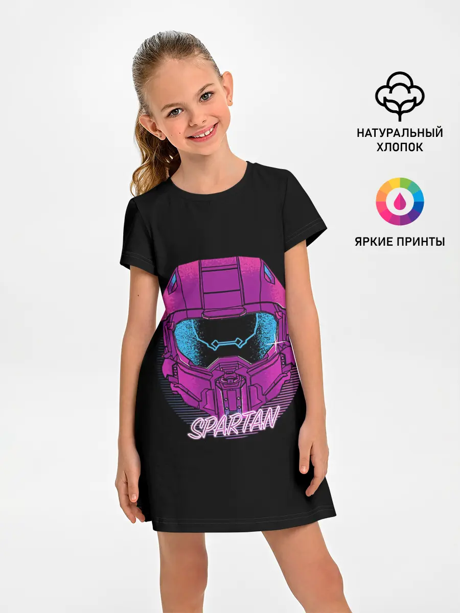 Детское платье / Halo Neon