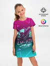 Детское платье / НЕОНОВЫЙ ЧУЖОЙ