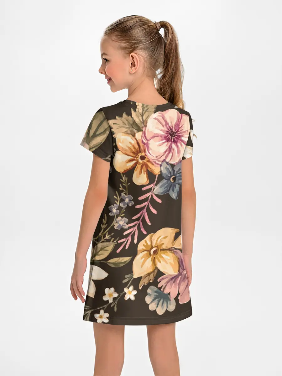 Детское платье / цветы