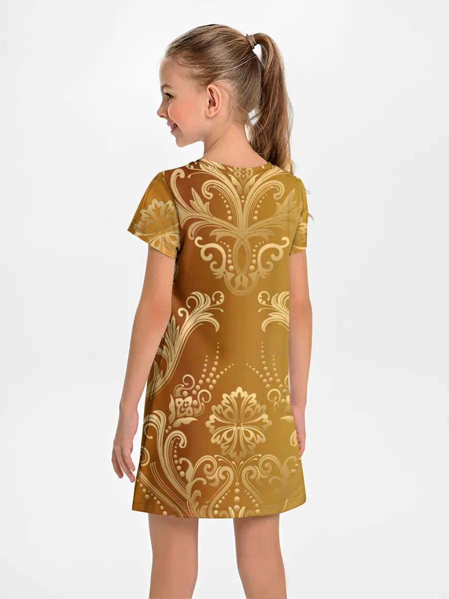 Детское платье / ЗОЛОТОЙ УЗОР.