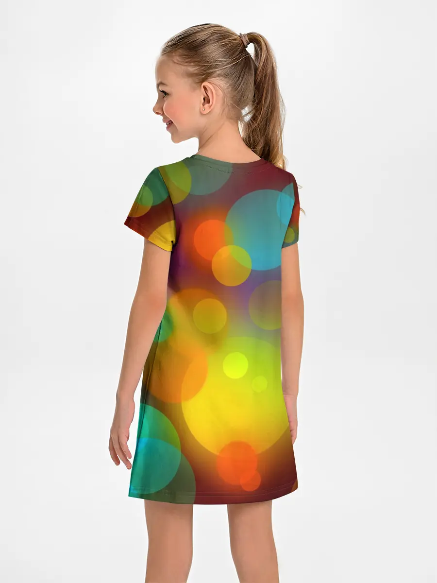 Детское платье / Цветные блики
