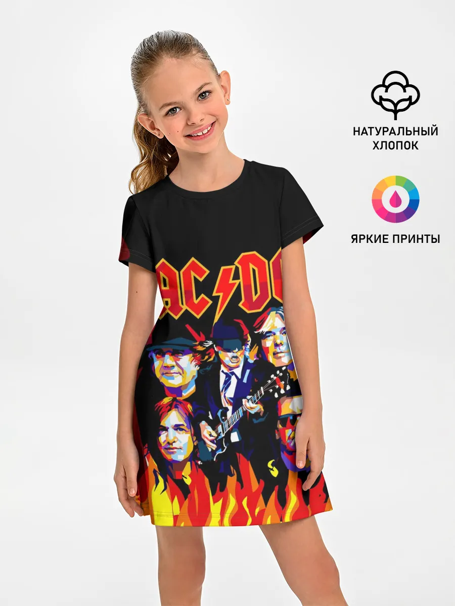 Детское платье / AC DC HIGHWAY TO HELL