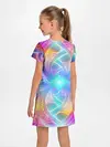 Детское платье / Узоры / Абстракция /Неон