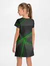 Детское платье / Неоновые линии