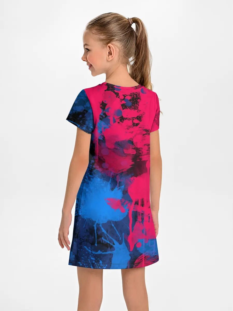 Детское платье / Буря красок