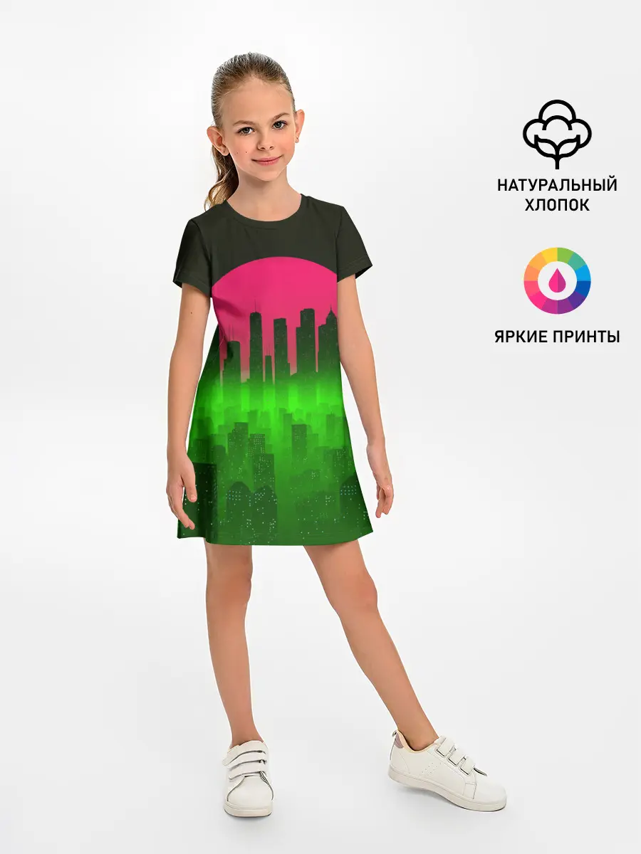 Детское платье / НЕОНОВЫЙ ГОРОД