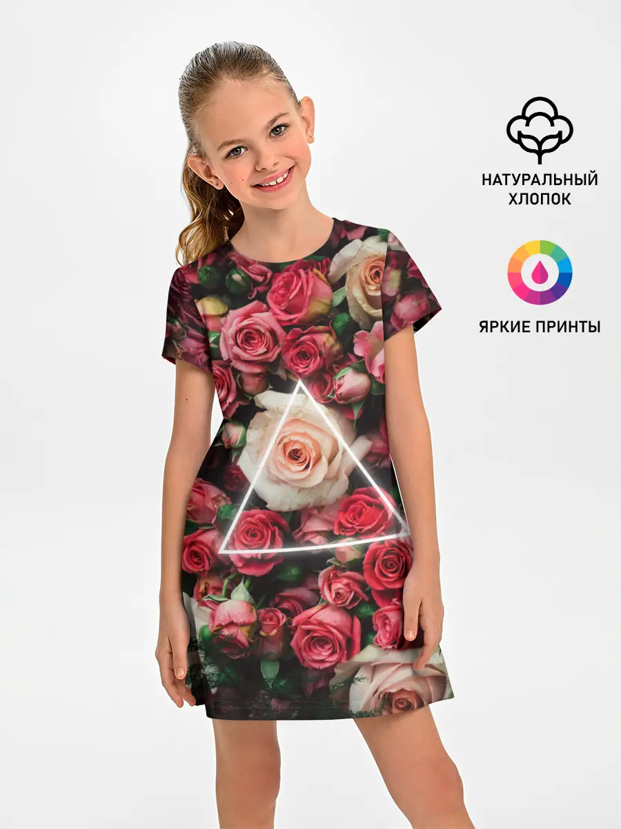 Детское платье / ROSE NEON | РОЗЫ НЕОН