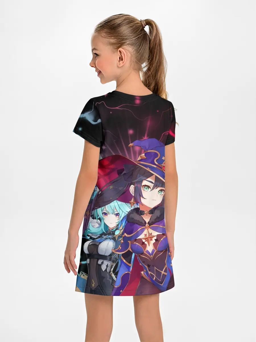 Детское платье / Мона и Эола, Genshin Impact