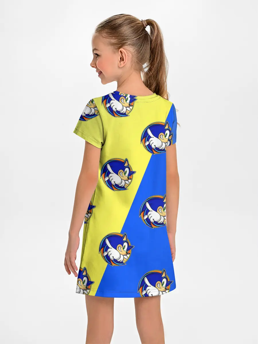 Детское платье / Sonic - Соник