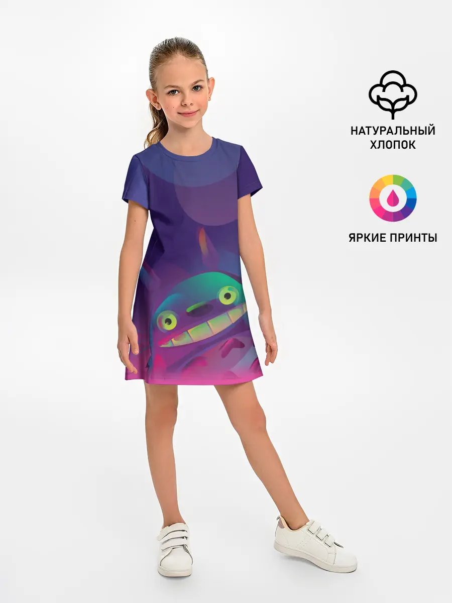 Детское платье / Тоторо выглядывает