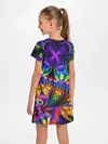 Детское платье / ФРАКТАЛЬНЫЙ НЕОН
