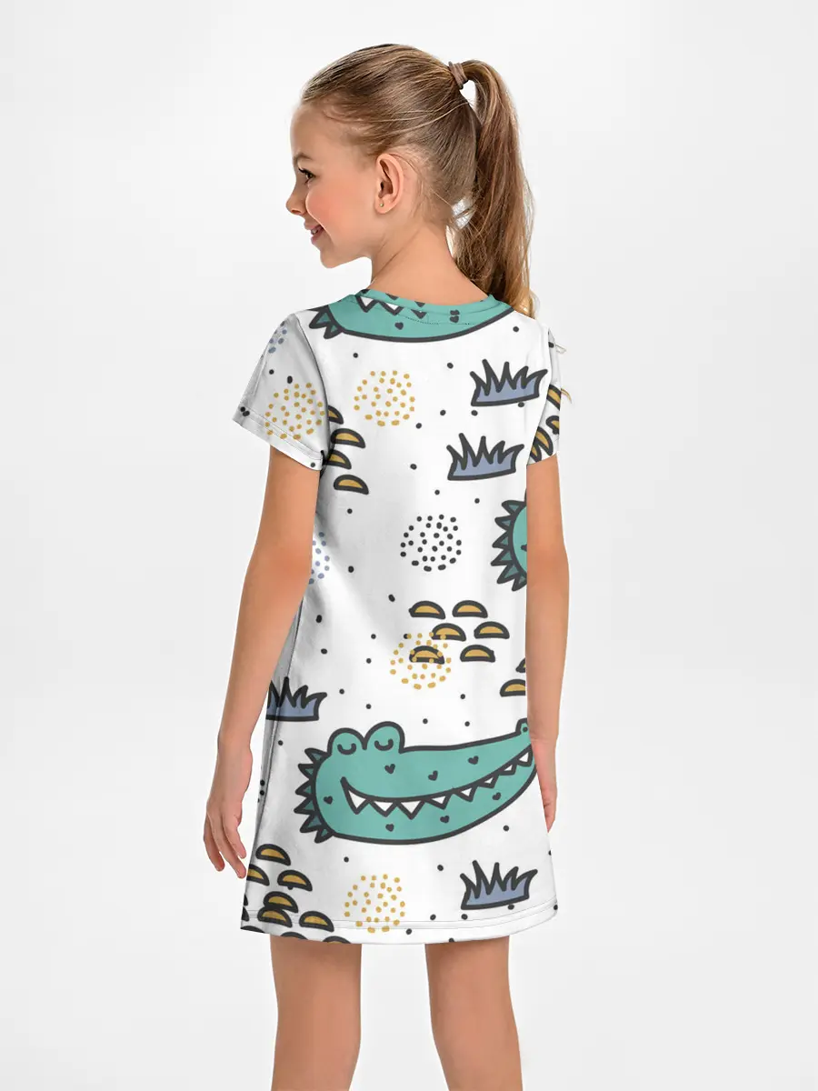 Детское платье / Милый крокодил