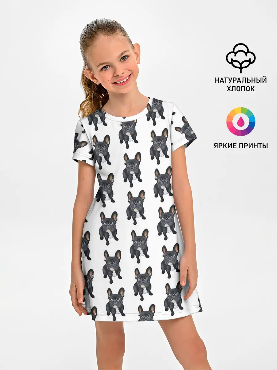 Детское платье / Бульдожки