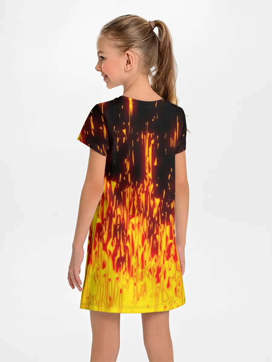 Детское платье / FIRE PUMPKIN