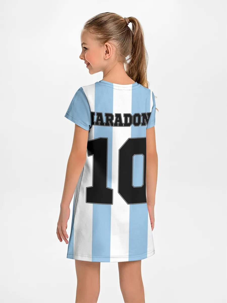Детское платье / Марадона Аргентина ретро