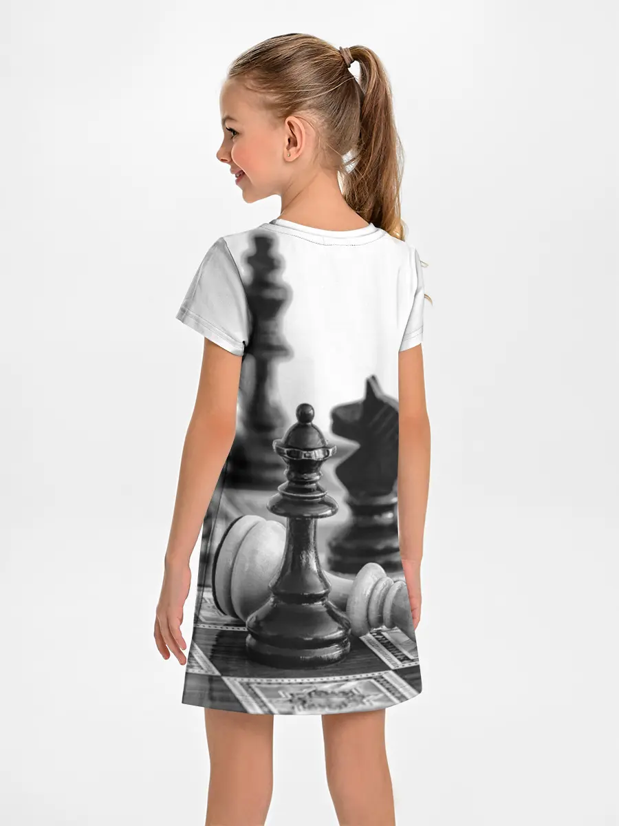 Детское платье / Шах и мат Шахматы