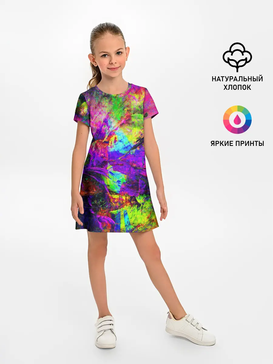 Детское платье / Буйство цвета