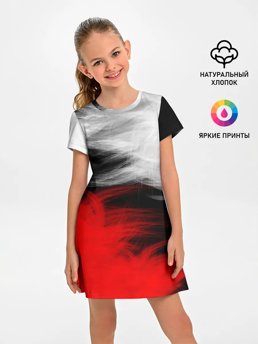 Детское платье / ПЕРЬЯ