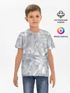 Детская базовая футболка / Голографичная фольга