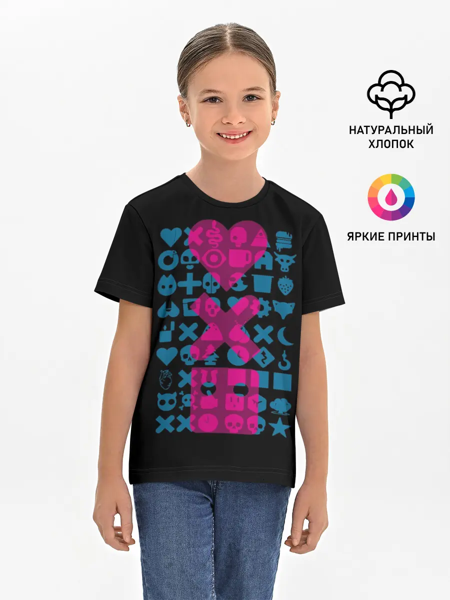 Детская базовая футболка / Любовь. Смерть. Роботы