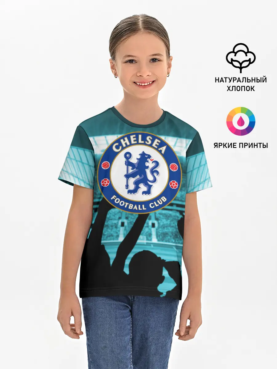 Детская базовая футболка / Chelsea Челси