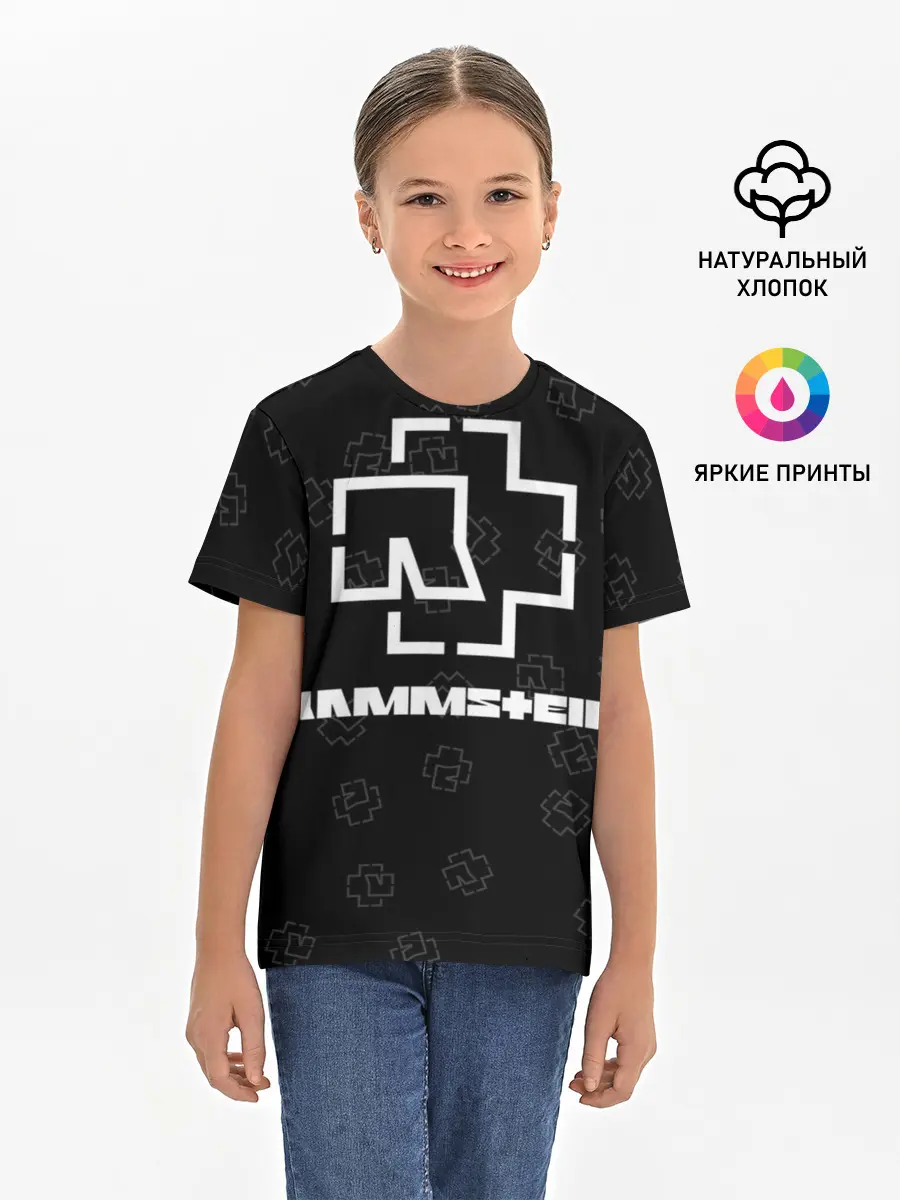 Детская базовая футболка / Rammstein