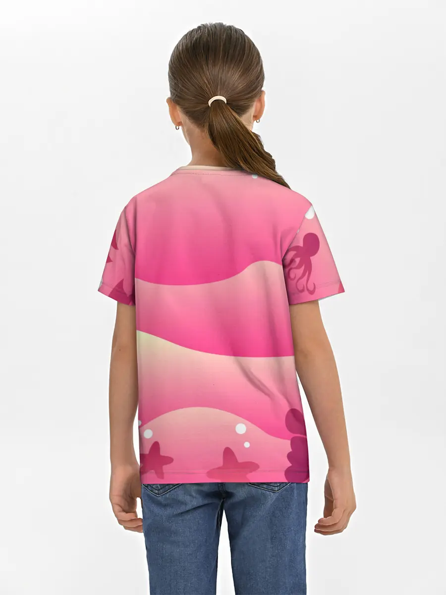 Детская базовая футболка / Русалка