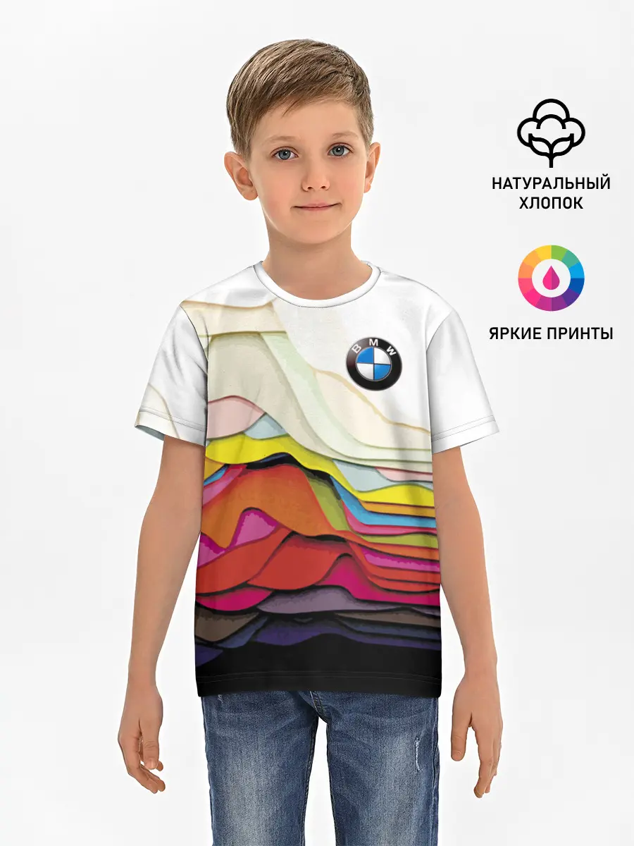 Детская базовая футболка / Color