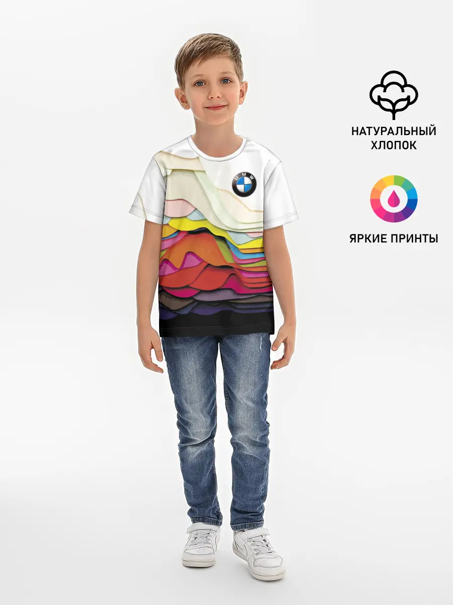 Детская базовая футболка / Color